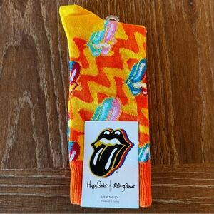 NWT fun Stones’ print Happy Socks women’s 5.5-9.5